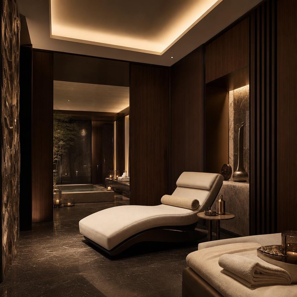 AI visual concept for Premium & VIP at Nava Luxury Thai Spa